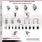 Service Caster 4 Inch 316SS Thermoplastic Rubber 12mm Threaded Stem Caster Brake SCC, 2PK SCC-SS316TS20S414-TPRB-M1215-2-TLB-2 - alternate 3
